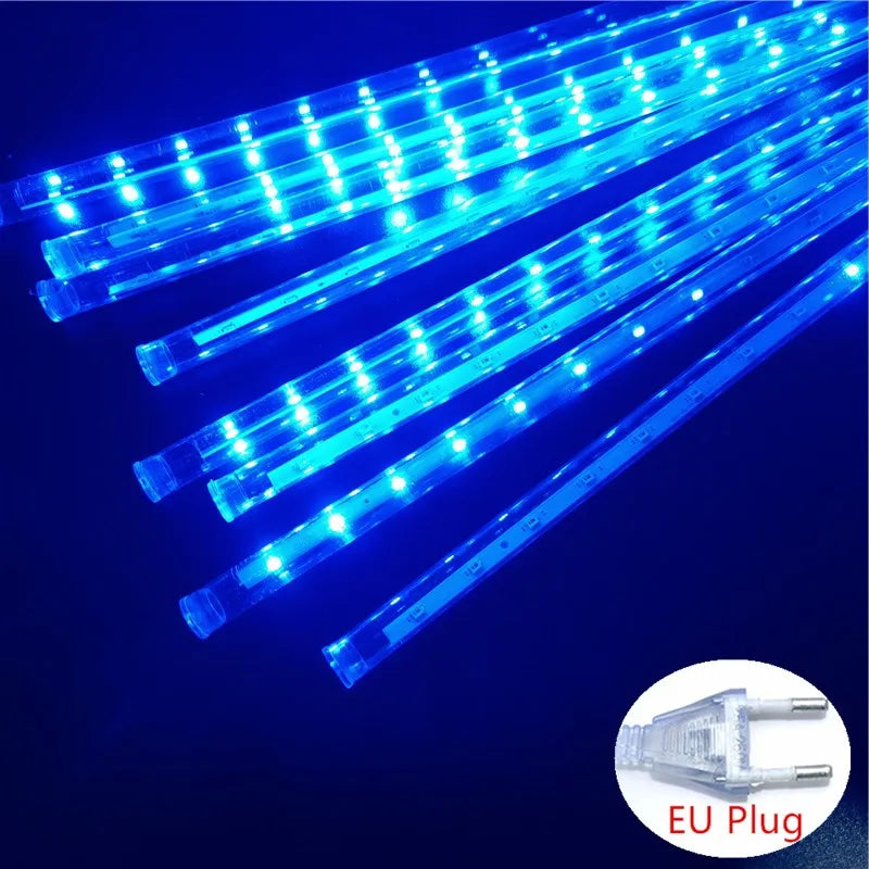 Luzes LED "Chuva de Meteoro"